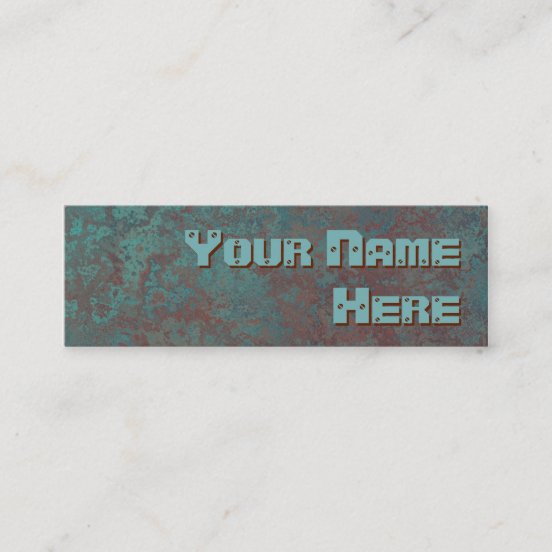 Scrap Metal Business Cards & Profile Cards Zazzle CA