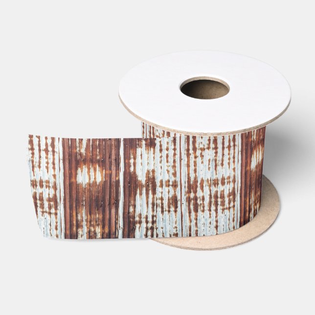 Corrugated Barn Tin Satin Ribbon (Spool)