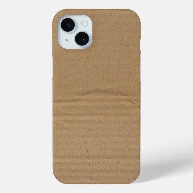 Corrugated Cardboard Case-Mate iPhone Case (Back)