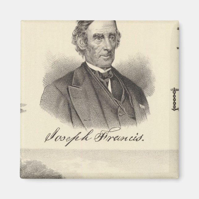 Corrugated iron steam yacht magnet (Front)