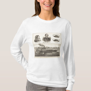 Corrugated iron steam yacht T-Shirt