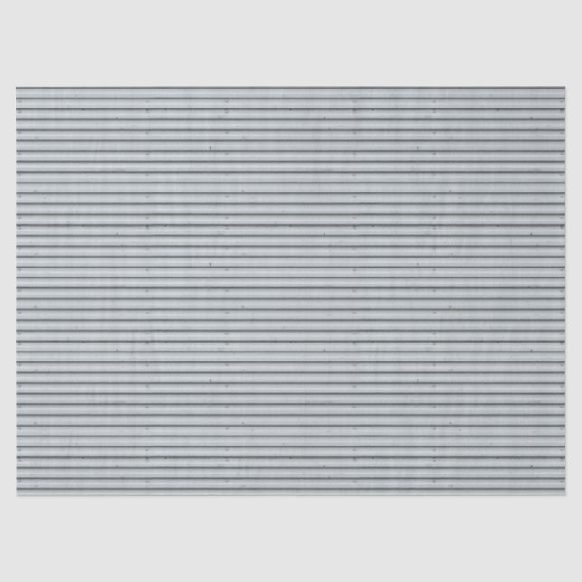 Corrugated Metal Tissue Paper (Front)