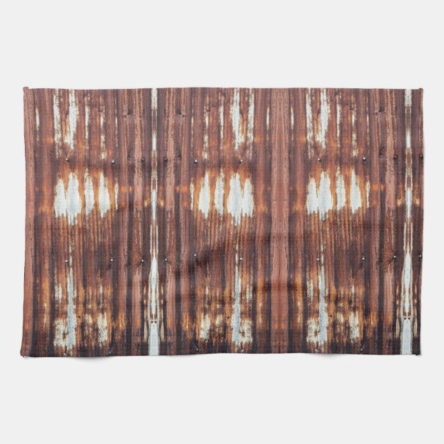 Corrugated tin roof sheets kitchen towel (Horizontal)
