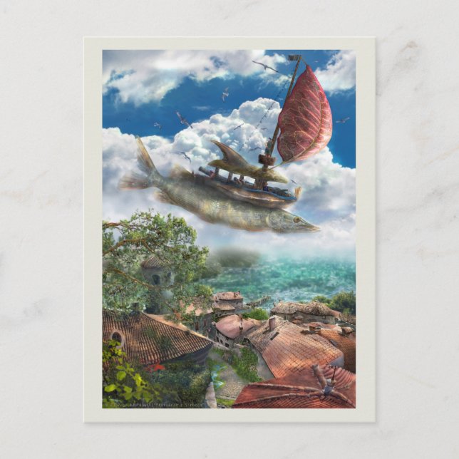 Corsaires de Sirroco - carte postale (Devant)