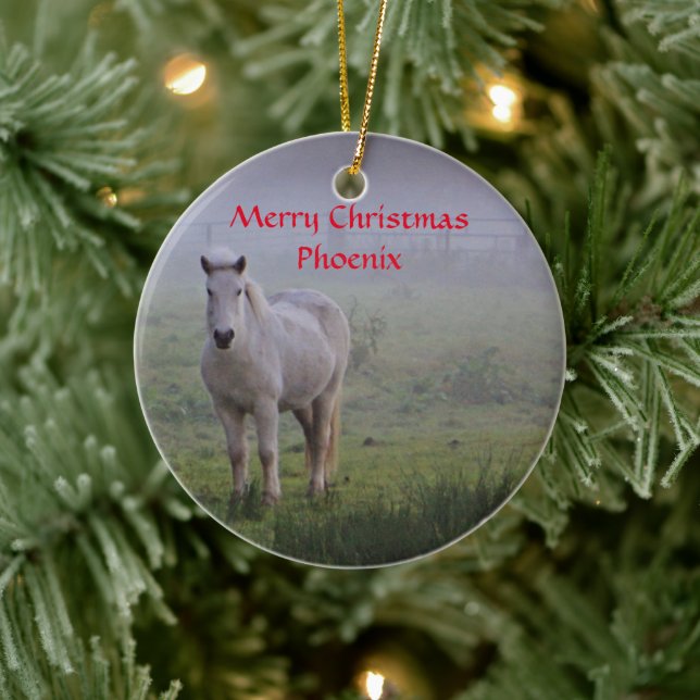 Corse personnalisée ami ornement de Noël (Arbre)