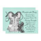 Corset Martini Teal Blue Bachelorette Party