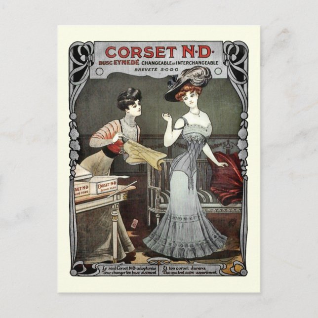 Corset N.D. - Postcard (Front)
