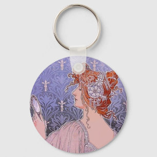 Corseted Woman Key Ring