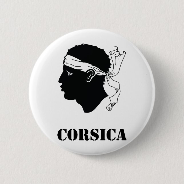 Corsica 2 Inch Round Button (Front)