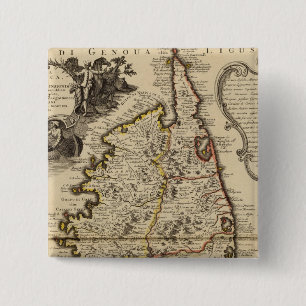 Corsica 2 Inch Square Button