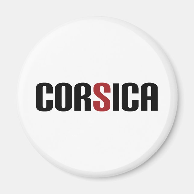Corsica / Corse Magnet (Front)