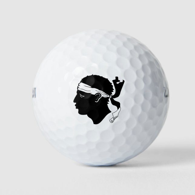 Corsica flag Golf Balls (Front)