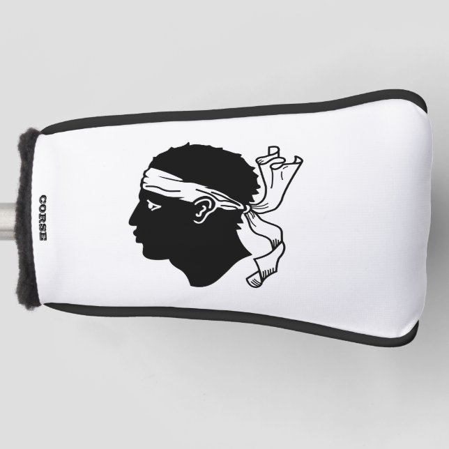 Corsica Flag Golf Head Cover (Front)