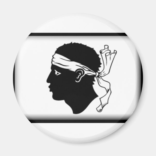 Corsica Flag Magnet (Front)