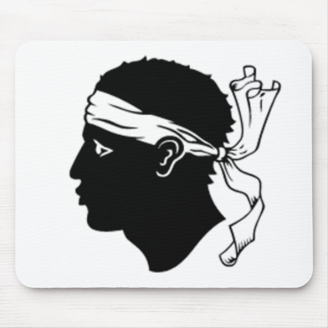 Corsica Flag Mousepad (Front)