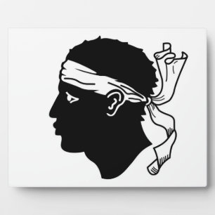 Corsica Flag Plaque