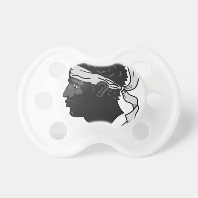 Corsica France Coat of Arms Pacifier (Front)