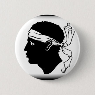 Corsica France Flag 2 Inch Round Button