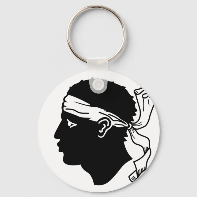 Corsica, France Keychain (Front)