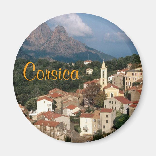 Corsica France magnet (Front)