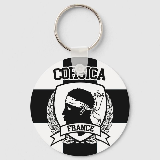 Corsica Keychain (Front)