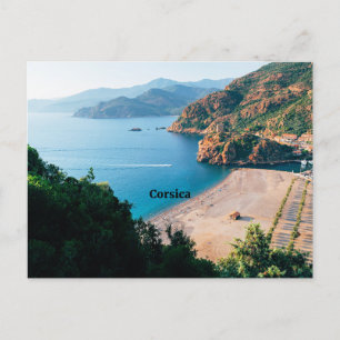 Corsica, Mediterranean Island,  Postcard