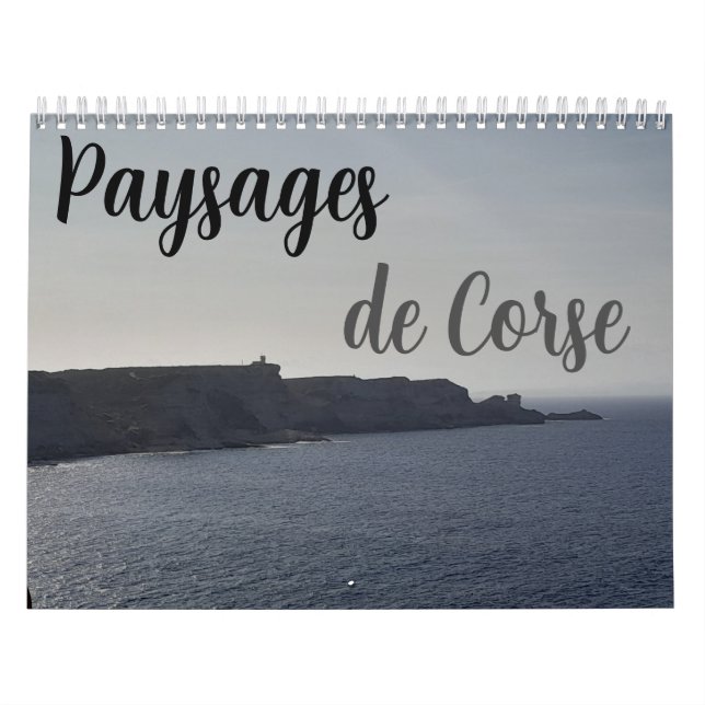 Corsican Landscapes Calendar (Cover)