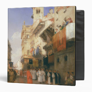 Corso Sant'Anastasia, Verona (oil on panel) Binder