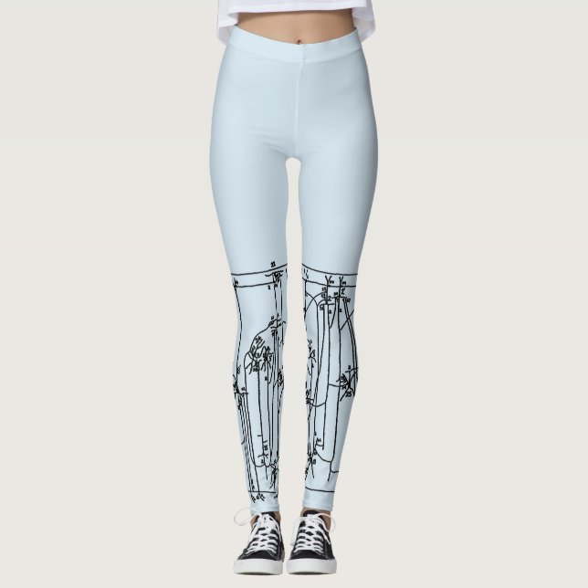 Cortical Circuit Leggings (Front)