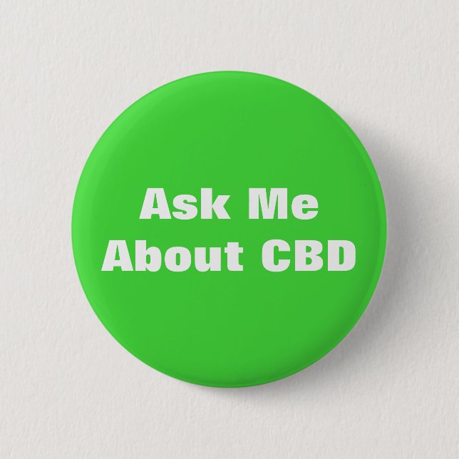 Corticobasal Degeneration CBD Awareness 2 Inch Round Button (Front)