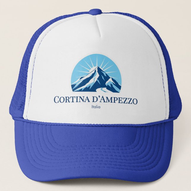 Cortina d’Ampezzo Italie casquette (Devant)