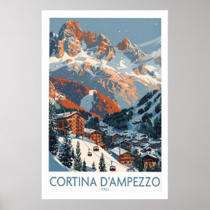 Cortina dampezzo Print Italy 1