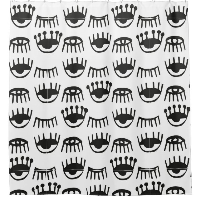 Cortina de Baño Ojos (Front)