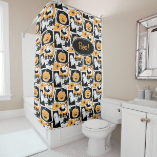 Cortina De Ducha Beware of the cat!