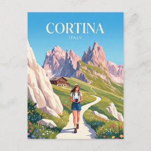 CORTINA ITALY POSTCARD