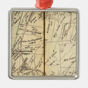 Cortlandt, New York Metal Ornament
