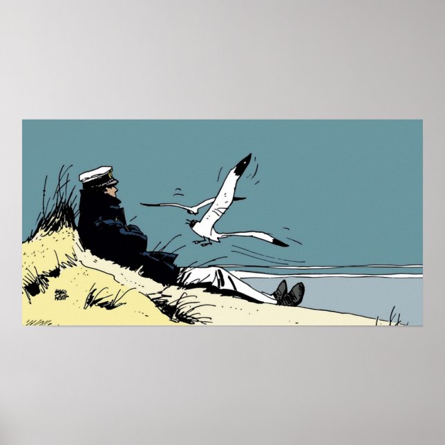 Corto Maltese on the shore Poster (Front)