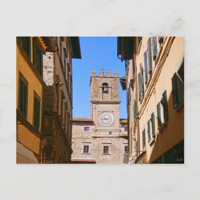 Cortona Tuscany Italy Postcard (Front)