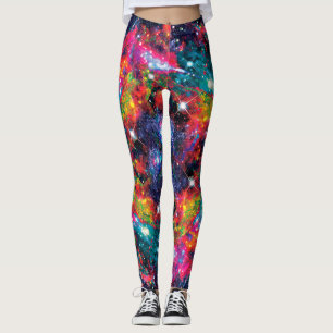 Coruscation Star Field All Over Print Leggings