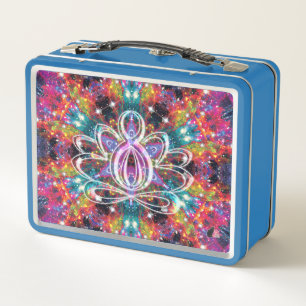 Coruscation Zen Lotus Metal Lunch Box