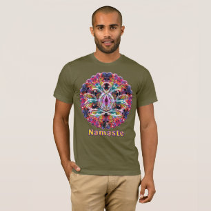 Coruscation Zen Lotus Namaste T-Shirt
