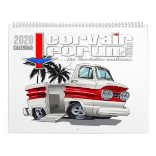 Corvair Forum 2020 Corvair du calendrier du mois
