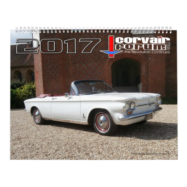 Corvair Forum Wall calendar (Cover)