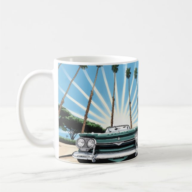 Corvair Pop Art Coffee Mug (Left)