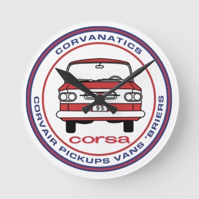 Corvanatics Clock (Front)