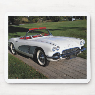 Corvette antique cars classic autos vintage cars mouse pad