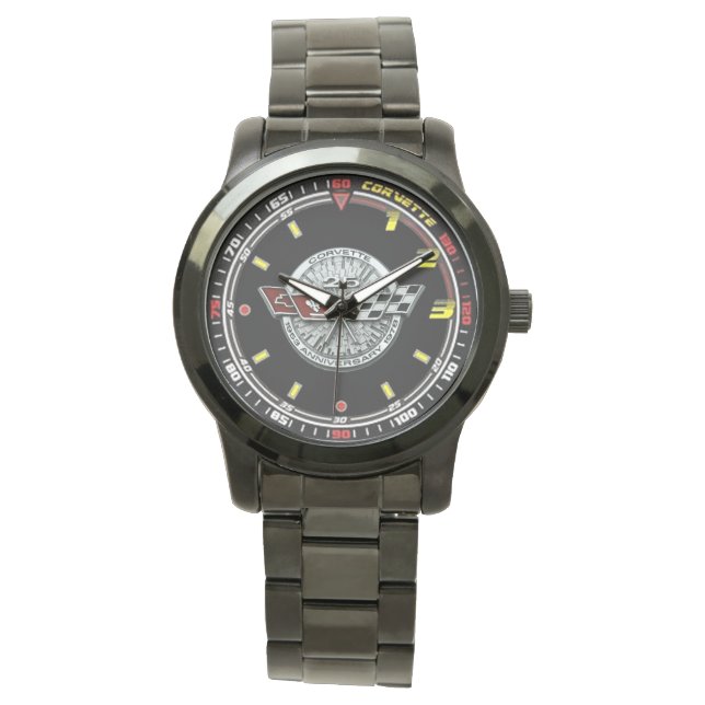 CORVETTE C3 1953-1978 25th Anniversary Watch (Front)