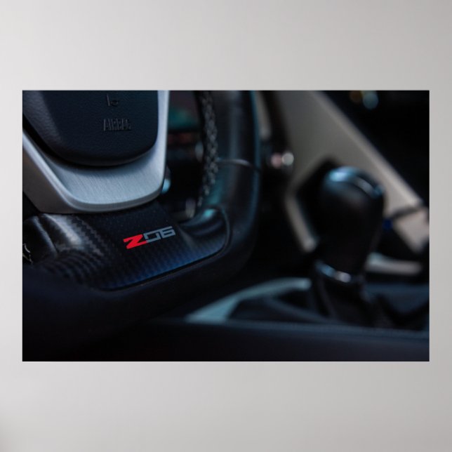 Corvette C7 Z06 Poster (Front)