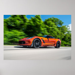 Corvette C7 Z06 Poster