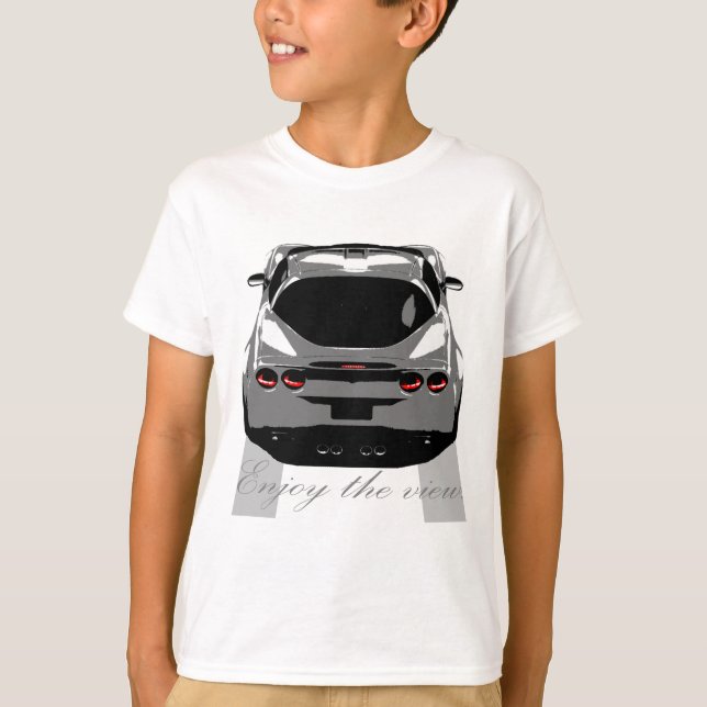 Corvette "Enjoy the view." T-Shirt (Front)
